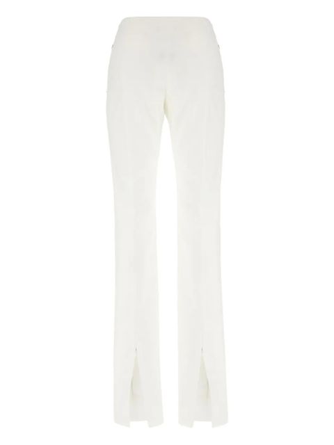 Sportmax slim-cut cotton trousers - White - zdjęcie produktu nr 2