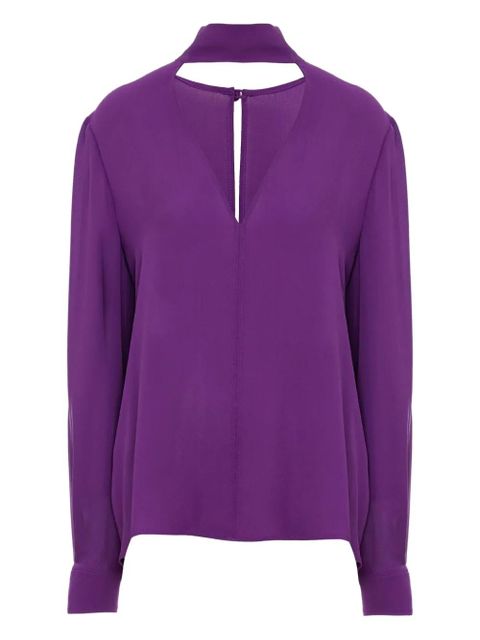 Valentino Garavani silk blouse - Purple - zdjęcie produktu nr 1