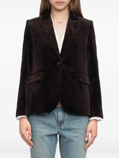 Zadig&Voltaire Vavy blazer - Brown