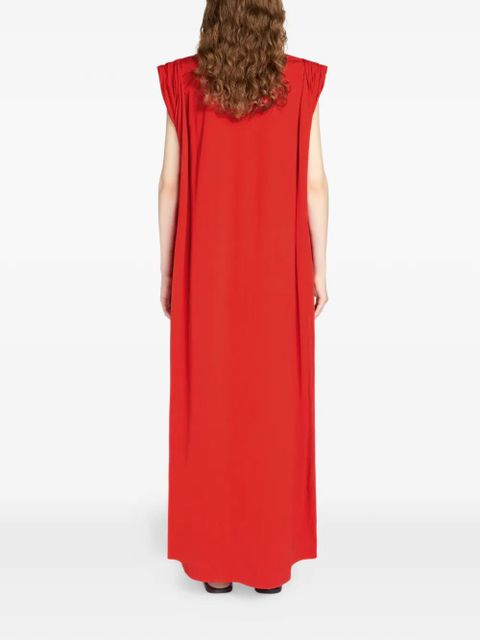DRIES VAN NOTEN loose T-shirt dress - Red