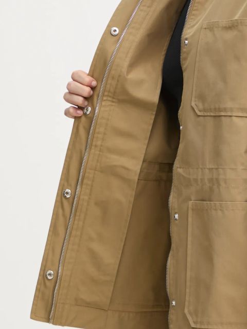 2NDDAY kurtka Bruce damska kolor zielony przejściowa oversize 2252112127