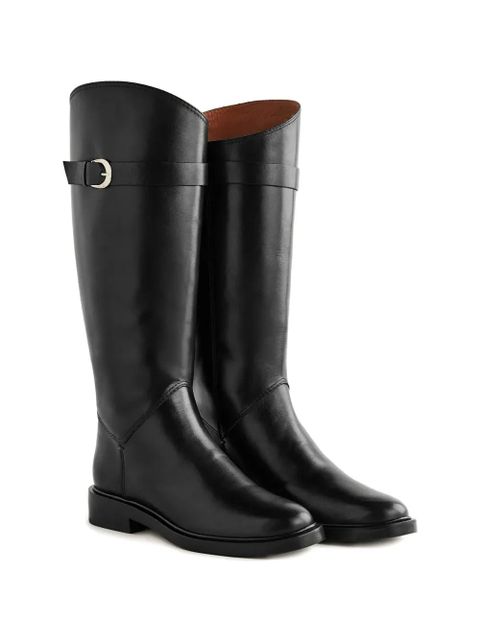 Reformation buckle knee boot - Black - zdjęcie produktu nr 2