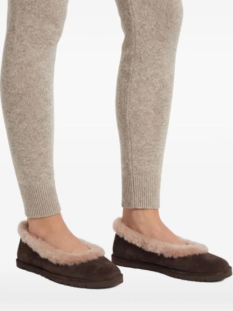 UGG Zora suede ballerina shoes - Brown