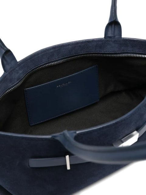 DeMellier New York suede shoulder bag - Blue