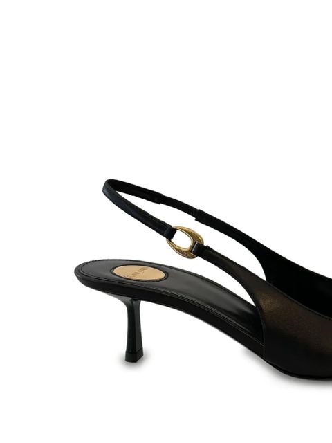 Saint Laurent 50mm Vendome slingback pumps - Black - zdjęcie produktu nr 2