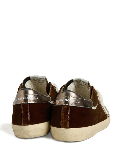 Golden Goose Super Star velvet sneakers - Brown