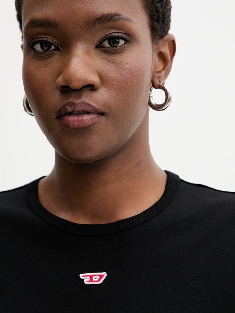 Diesel t-shirt bawełniany T-UNCUTIE-LONG-D T-SHIRT