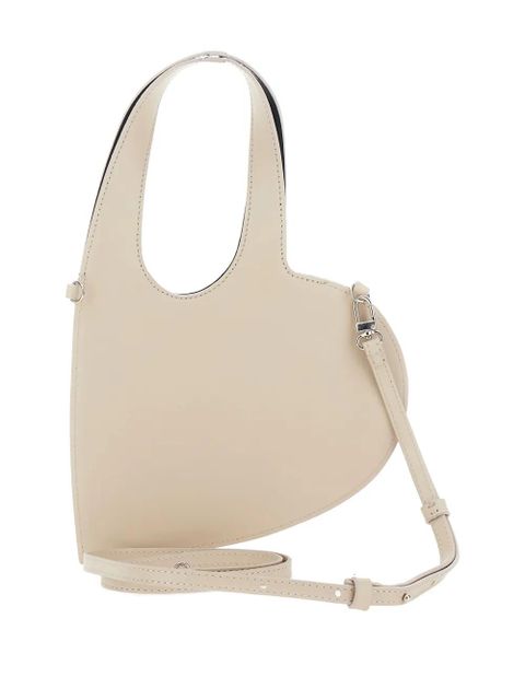 Coperni Baby Heart logo-print shoulder bag - Neutrals