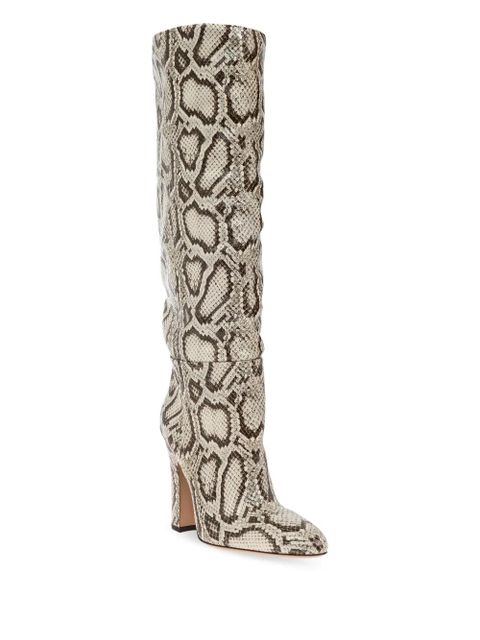 Paris Texas 100mm Lavinia boots - Neutrals