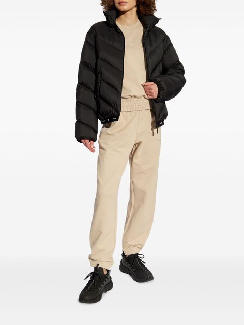 Moncler logo trousers - Neutrals