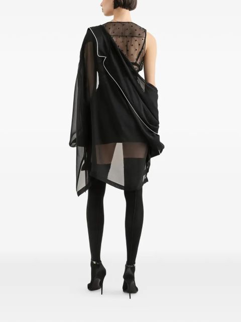 Dolce & Gabbana lace polka-dot top - Black