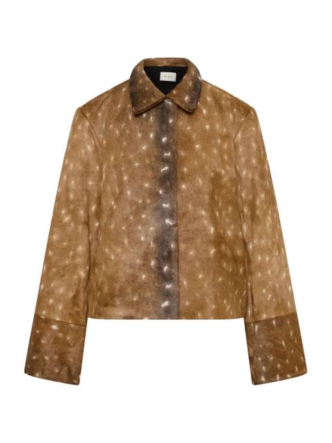 St. Agni Fawn-print jacket - Brown - zdjęcie produktu nr 2