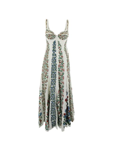 FARM Rio floral maxi dress - White - zdjęcie produktu nr 1