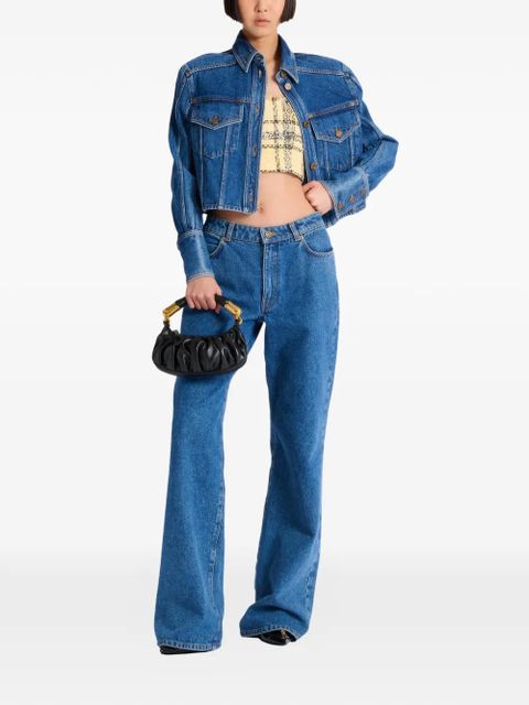 Balmain glittered tweed top - Yellow - zdjęcie produktu nr 2