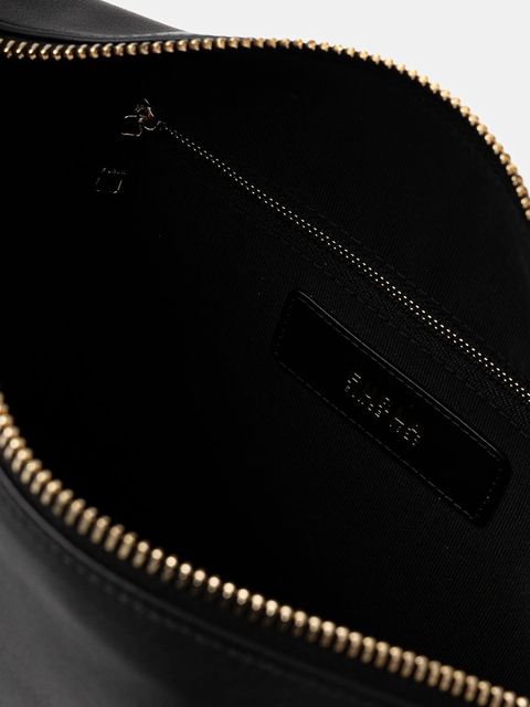 Furla torebka skórzana Tonie M Hobo kolor czarny WB01964 BX2045 O6000