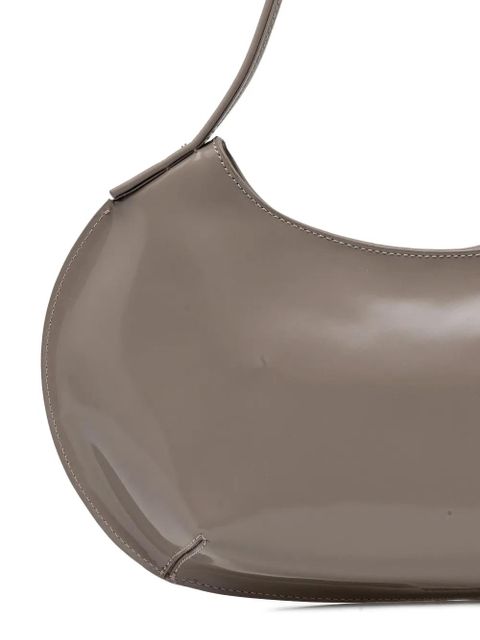 BY FAR medium Horner leather shoulder bag - Neutrals