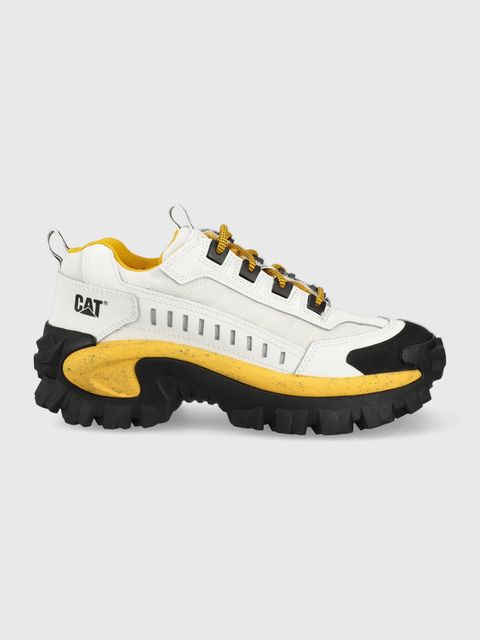 CAT Footwear sneakersy skórzane INTRUDER kolor biały P723902 - zdjęcie produktu nr 1