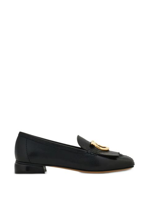 Ferragamo Gancini fringed loafers - Black - zdjęcie produktu nr 1