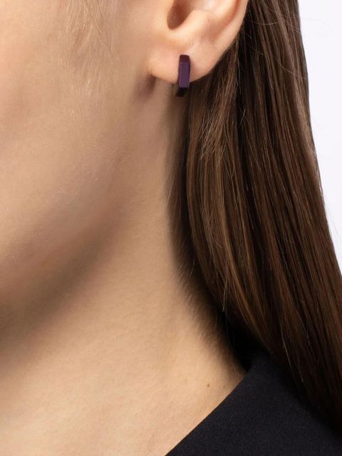 EÉRA Mini Dado huggie hoop earring - Purple