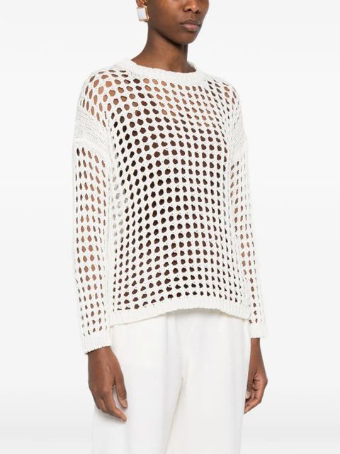 Max Mara white sweater
