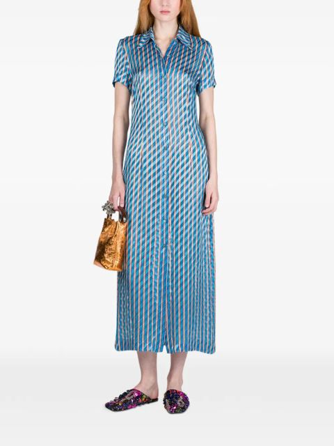 DRIES VAN NOTEN micro leather tote bag - Orange - zdjęcie produktu nr 2