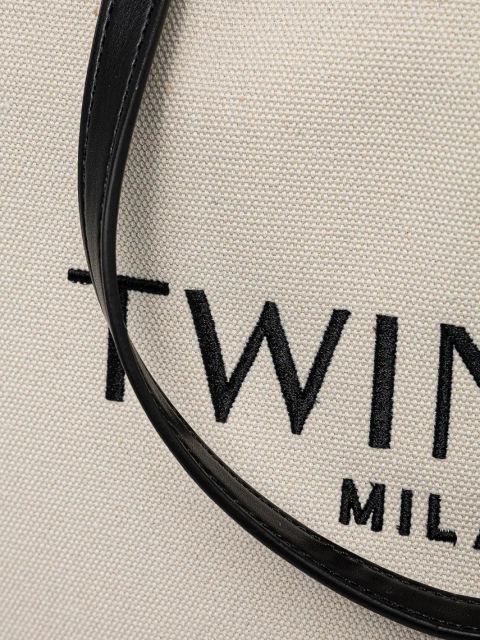 Twinset torebka kolor beżowy 251TD8270