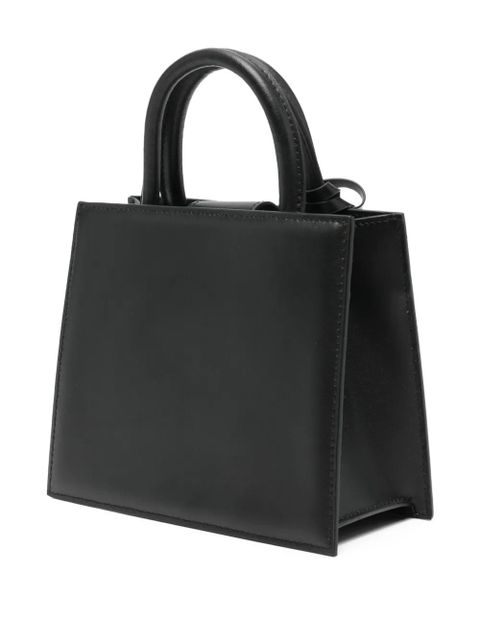 MC2 Saint Barth mini leather Tote Bag - Black