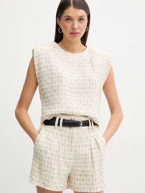 IRO bluzka z domieszką lnu - zdjęcie produktu nr 1