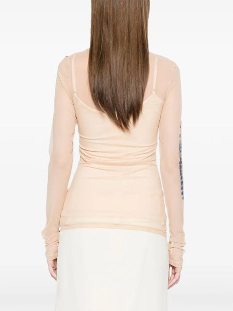 Sportmax Spsnerine long-sleeve T-shirt - Neutrals