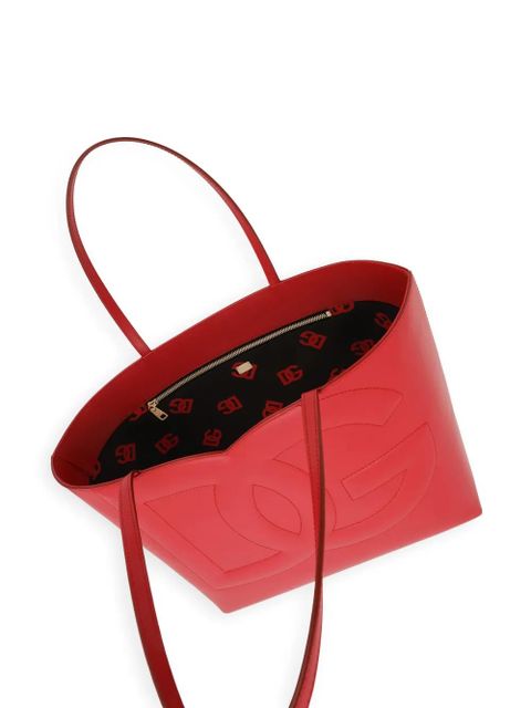 Dolce & Gabbana medium DG Logo tote bag - Red