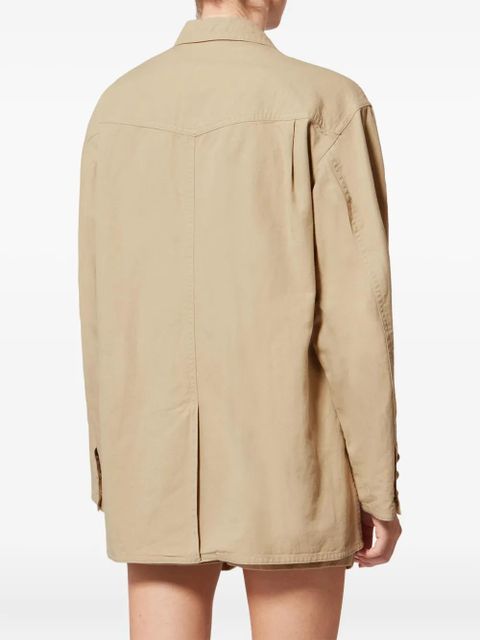 MARANT ÉTOILE Nevla double-breasted jacket - Neutrals