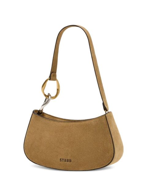 STAUD Ollie ring-detail shoulder bag - Neutrals - zdjęcie produktu nr 2