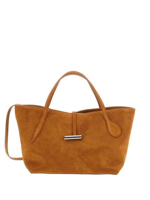 Liffner Penne suede tote bag - Brown - zdjęcie produktu nr 1