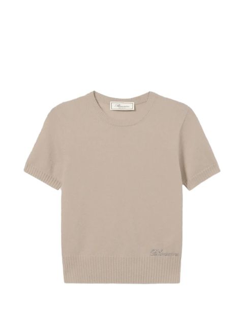 Blumarine short-sleeve top - Neutrals - zdjęcie produktu nr 1