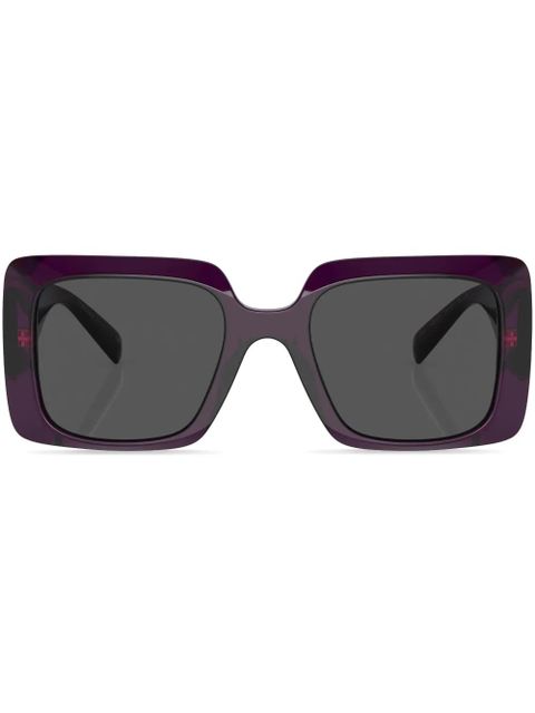 Versace Eyewear Medusa Stud square-frame sunglasses - Purple - zdjęcie produktu nr 1