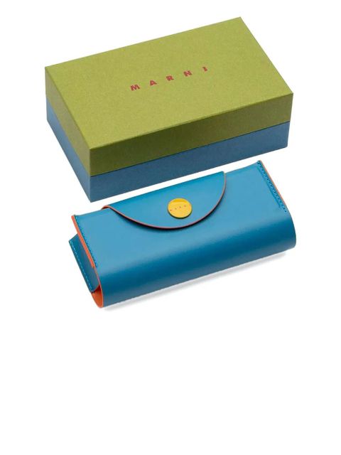 Marni Eyewear geometric-frame sunglasses - Red - zdjęcie produktu nr 2