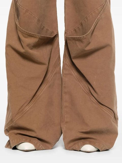 The Attico Long trousers - Brown