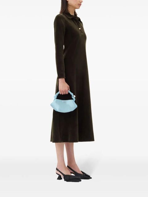 GANNI Bou satin mini bag - Blue - zdjęcie produktu nr 2