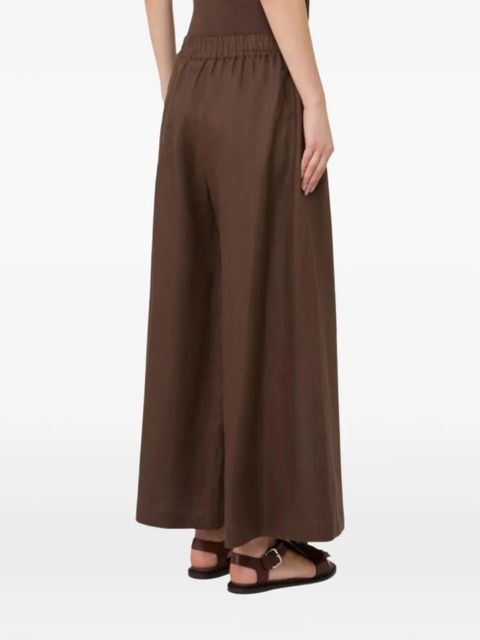Weekend Max Mara elasticated-waist palazzo pants - Brown
