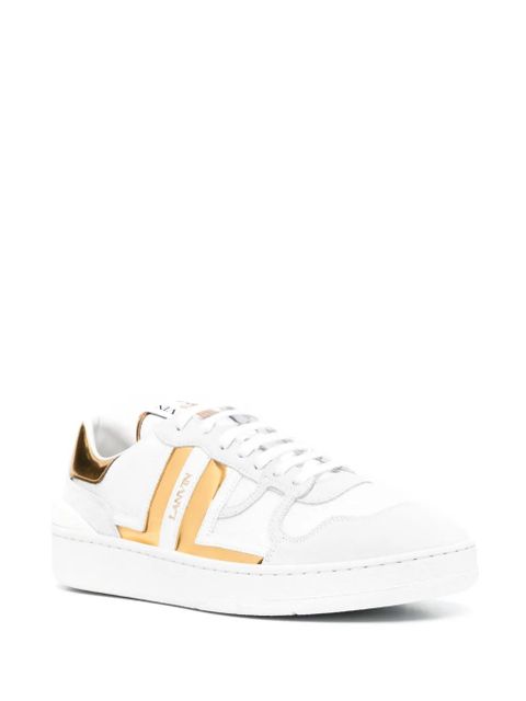 Lanvin Clay leather sneakers - White