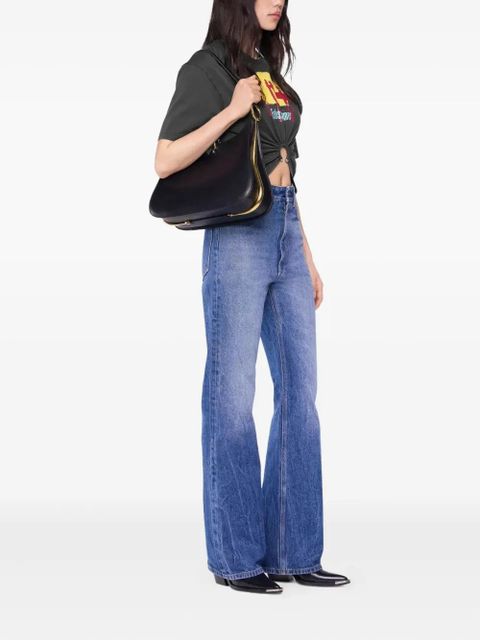 Rabanne graphic-print T-Shirt - Black