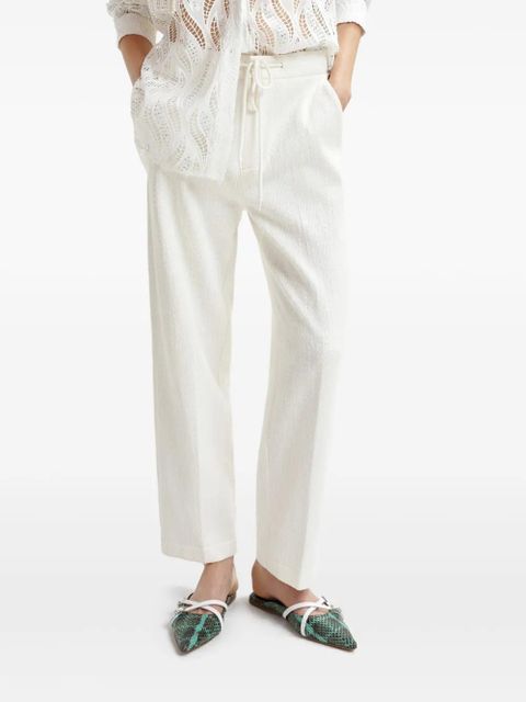 Essentiel Antwerp Heftig straight trousers - White