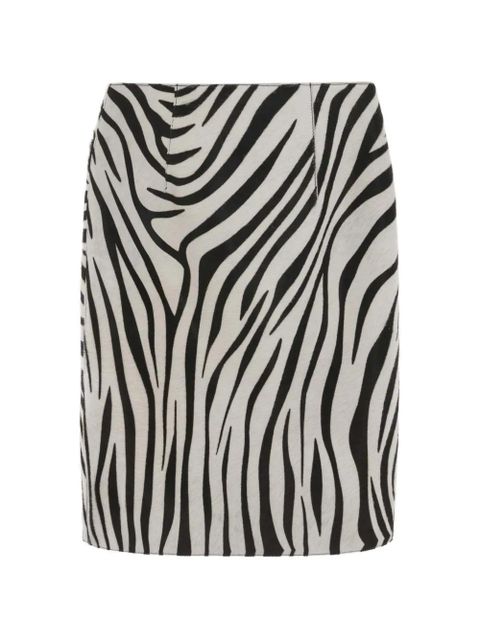 16Arlington Delta zebra-print skirt - Neutrals - zdjęcie produktu nr 1