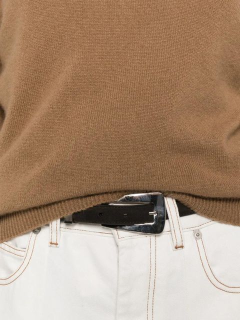 The Row Noler long-sleeve sweater - Brown