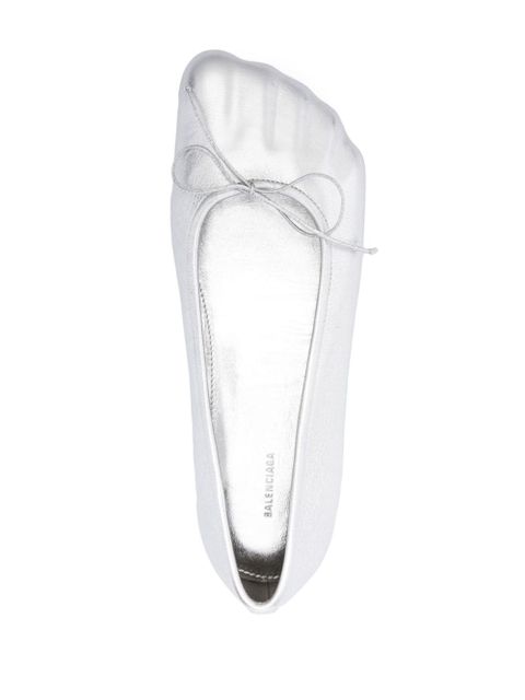 Balenciaga Anatomic ballet flats - Silver