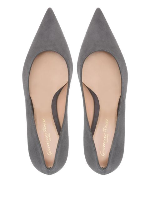 Gianvito Rossi 55mm leather pumps - Grey