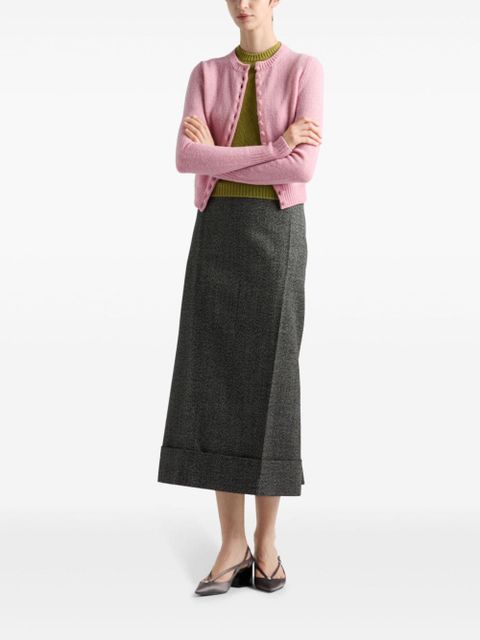 Prada fine-knit sweater - Green - zdjęcie produktu nr 2