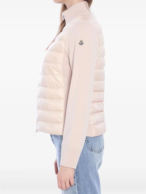 Moncler Tricot puffer jacket - Neutrals