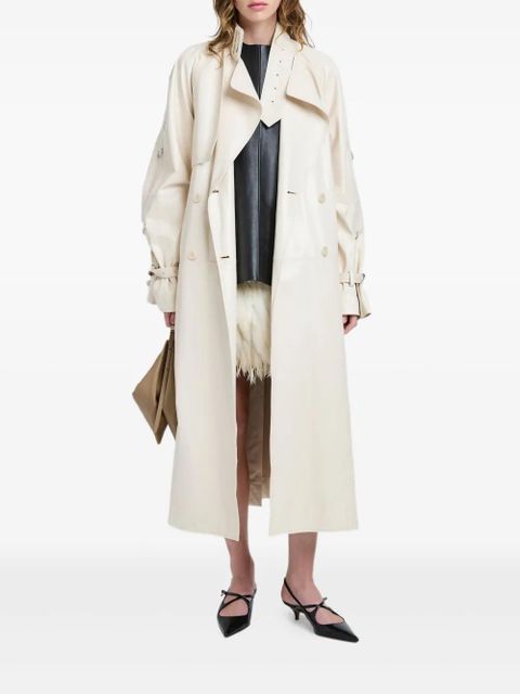 Proenza Schouler Sabina trench coat - Neutrals