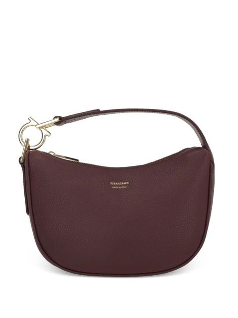 Ferragamo gancini leather tote bag - Purple - zdjęcie produktu nr 1